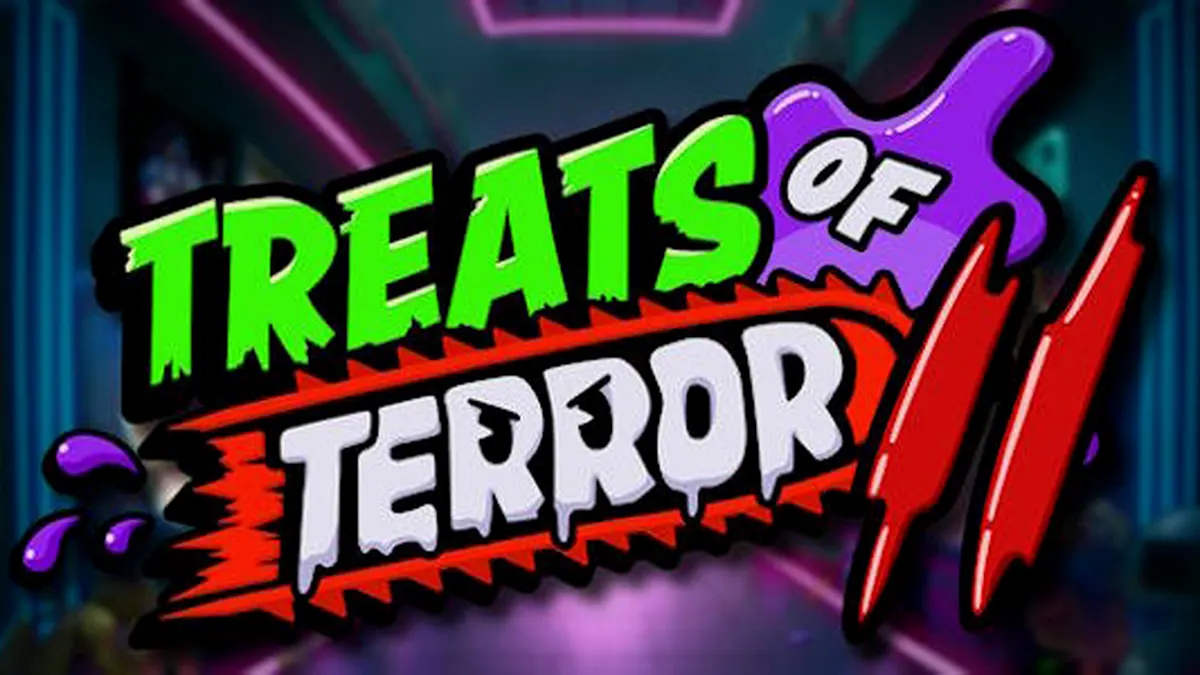 Treats of Terror II স্লট গেমের একটি ভীতিজনক এবং আকর্ষণীয় দৃশ্য